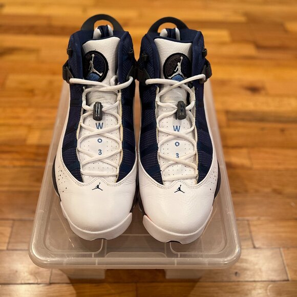 Air Jordan 6 Other - 2008 Nike Air Jordan 6 Rings White/Blue/Gray, Size 13 US